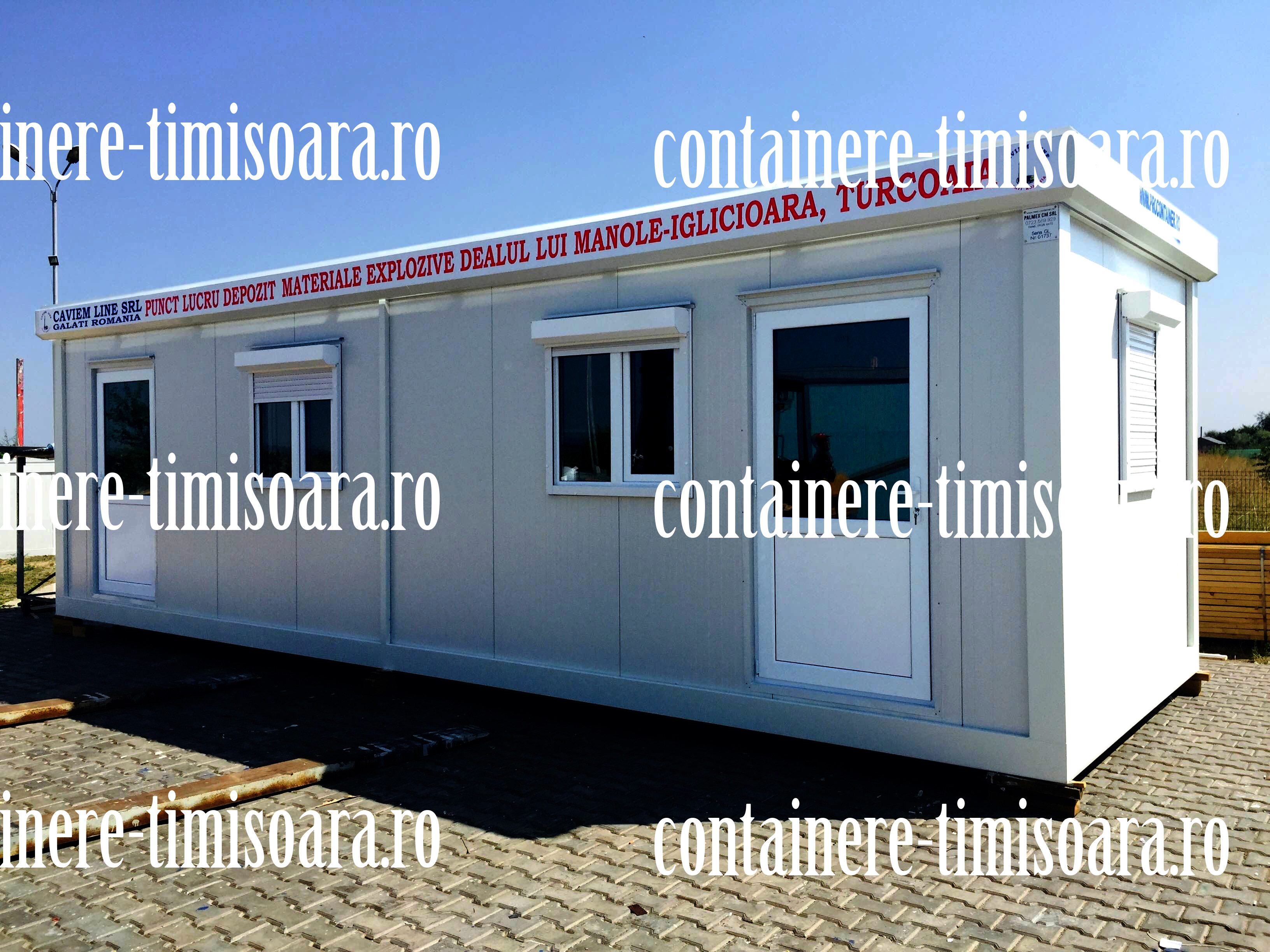 garaje pe structura metalica Timisoara